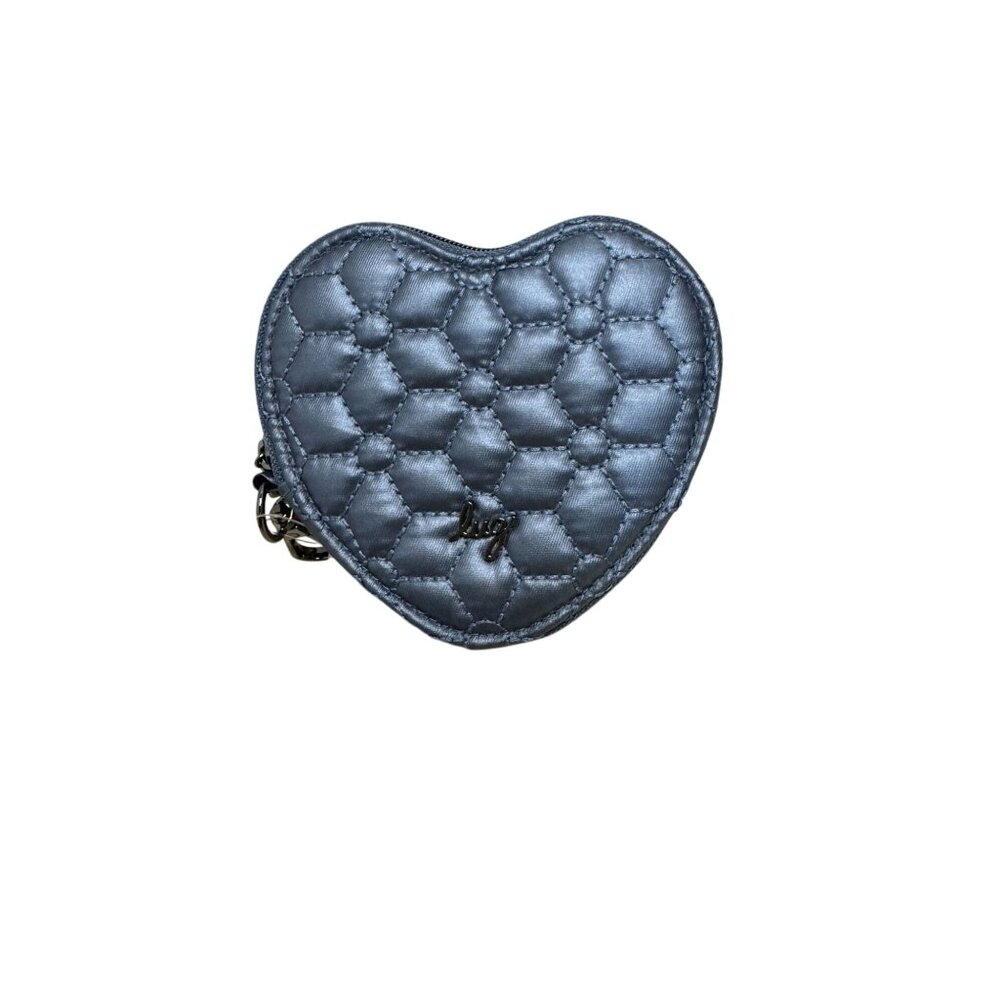 Lug Heart Pouch NWT - Heather Grey